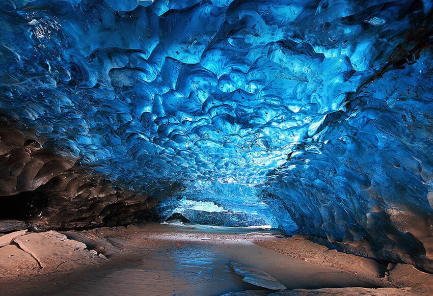 Ледяная пещера Скафтафетль, Исландия