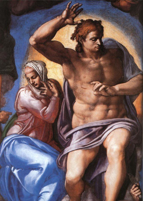 Красиво, все голые и фигуры как у культуристов после сушки — Микеланджело.