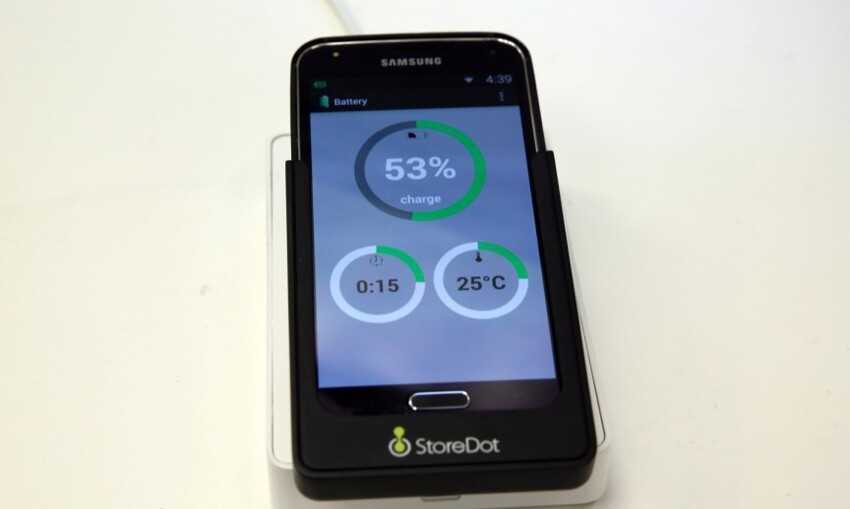 4. Турбо-зарядка для смартфонов от StoreDot