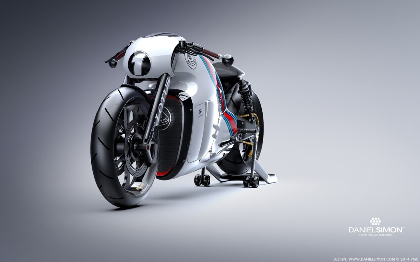 Мотоцикл Lotus от создателя Bugatti Veyron