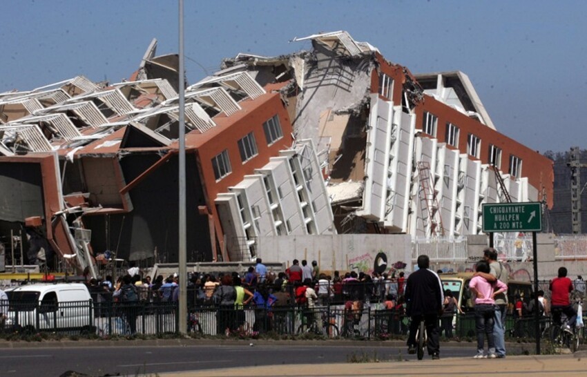 10. Землетрясение в Чили, 2010