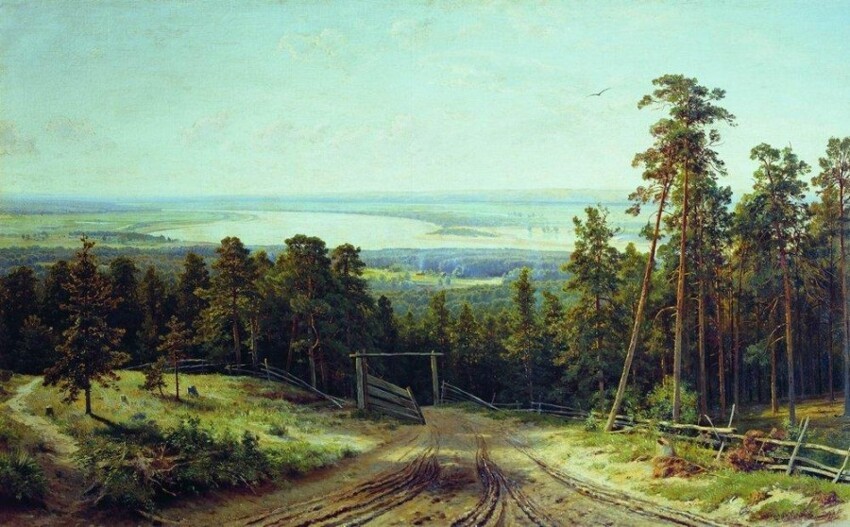 Кама близ Елабуги 1895г.