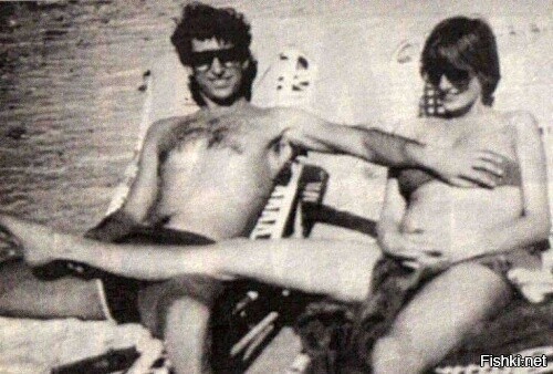 Принц Чарльз и Принцесса Диана во время отдыха на Багамах, 1982,они развлекал...