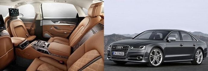Audi A8 и свободное место