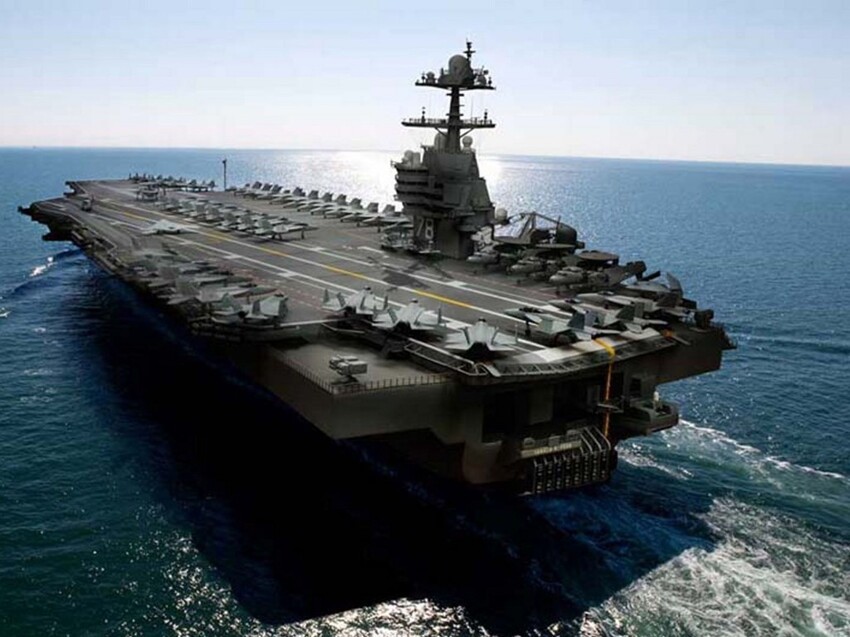 1. USS Gerald Ford.