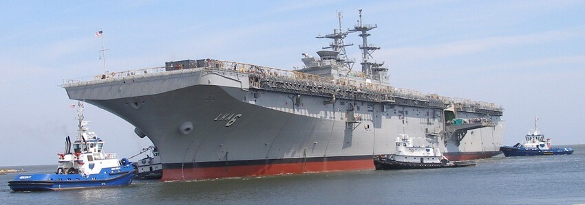 6. USS America.