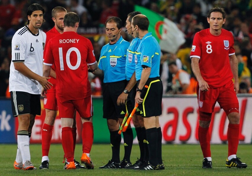 2. Чемпионат мира по футболу (2010 г.). Англия - Германия 1/8 финала 