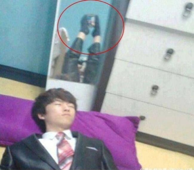 "Сфотографировала любимая, пока я спал!"