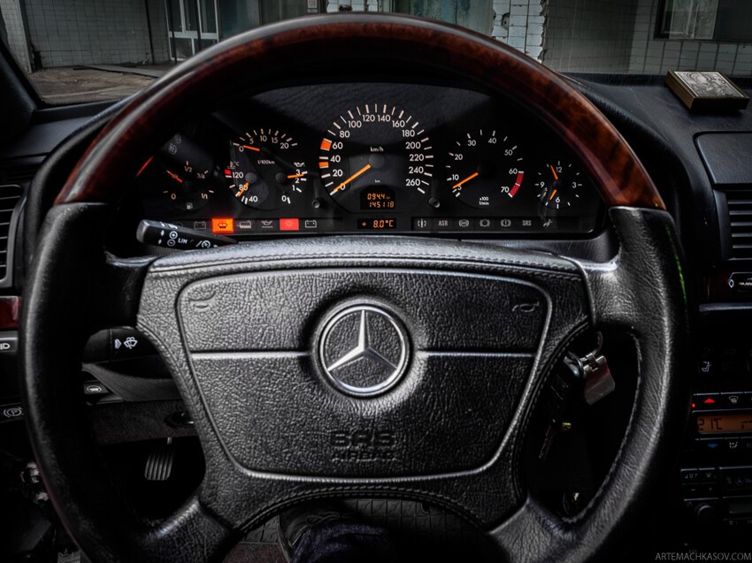 Mercedes-Benz S600 W140 - броневик из девяностых