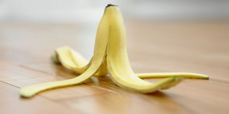 6. Кожура от бананов 