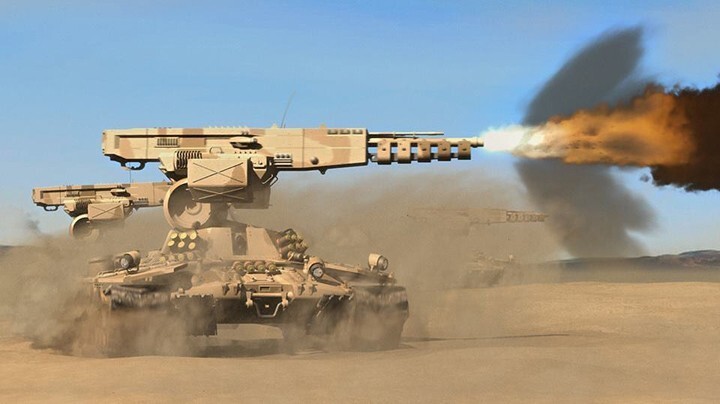 Новый мощный украинский танк «Гайдамак»  