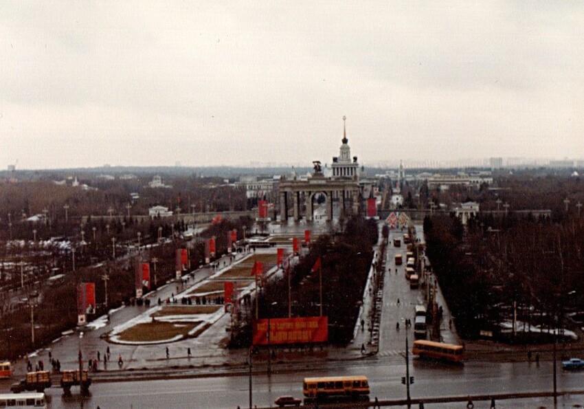 Прогулка по Москве 1981 года