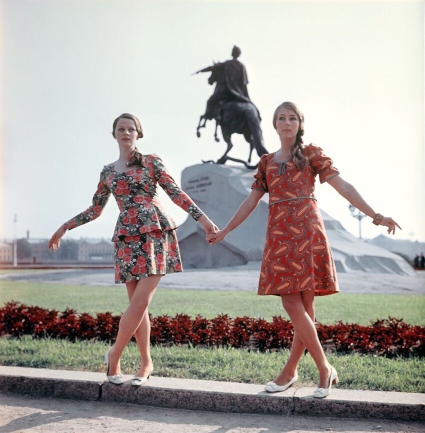 17. Советские модницы, 1969 год.