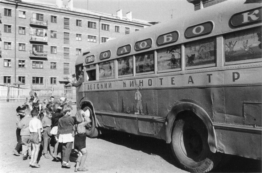 9. Детский кинотеатр Колобок. Алтайский Край. Рубцовск, 1967 год.