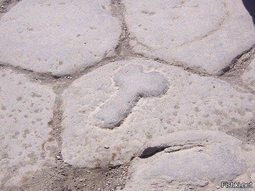 Дорожный знак, указывающий путь в бордель в Помпеях, 79 н