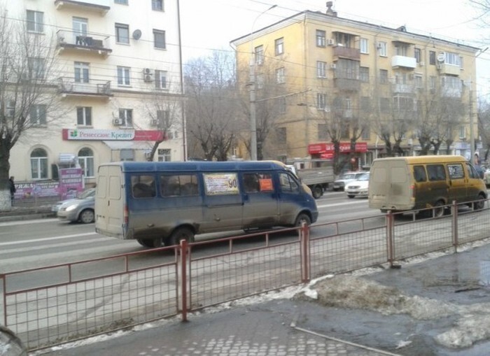 Подборка безумных маршруток на дорогах России