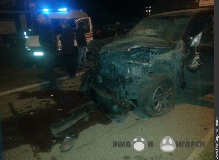 Авария дня. В Ангарске случилось серьезное ДТП с участием пяти машин
