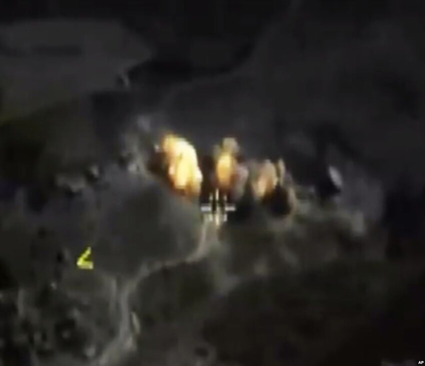 Российская авиация разбомбила командно-наблюдательный пункт террористов ИГИЛ в Сирии 
