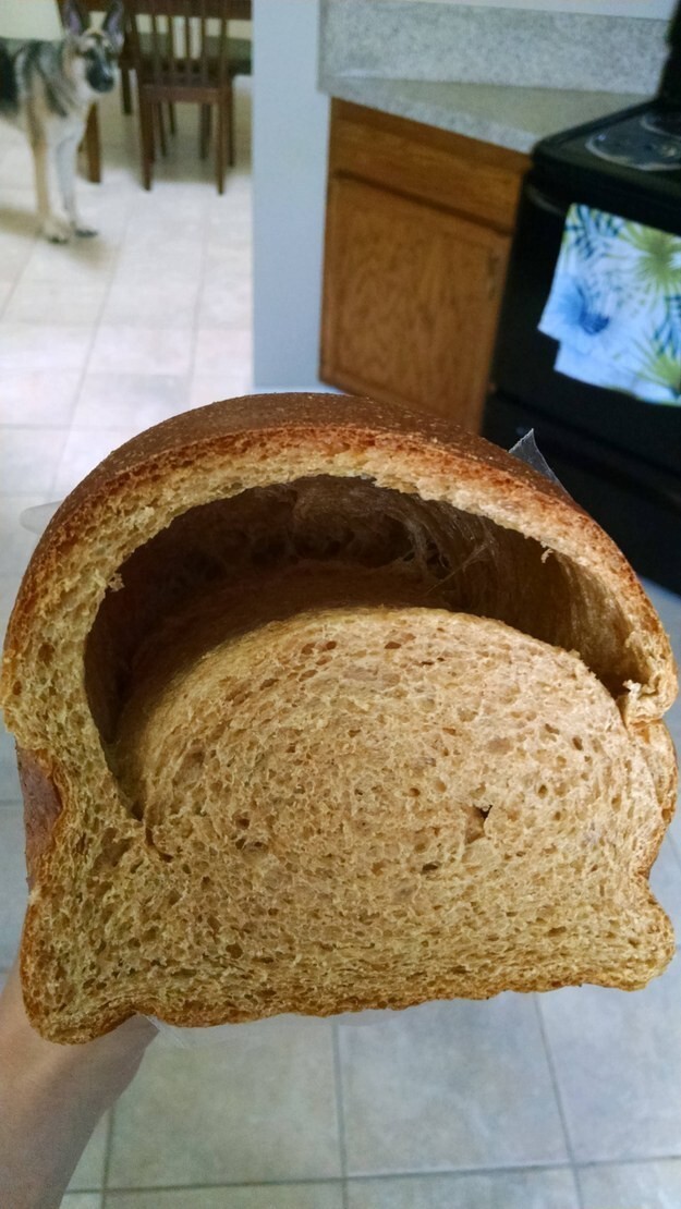  ...тот момент, когда даже хлеб не рад вас видеть