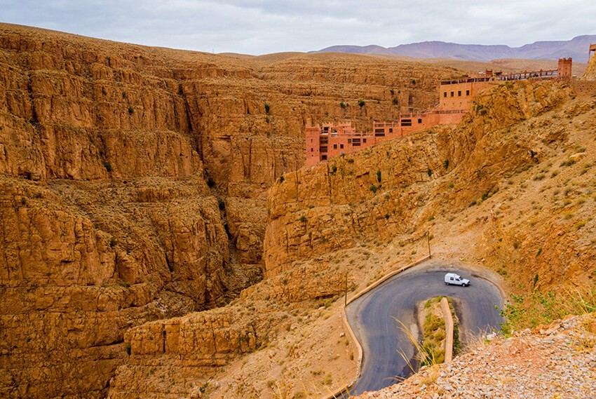 Ущелье Дадес, Марокко
