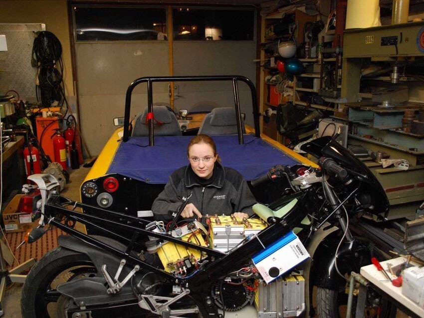 Женщина, создавшая самый быстрый мотоцикл в мире