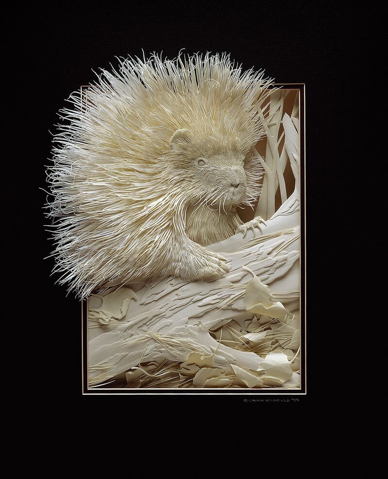Удивительные 3D скульптуры из бумаги