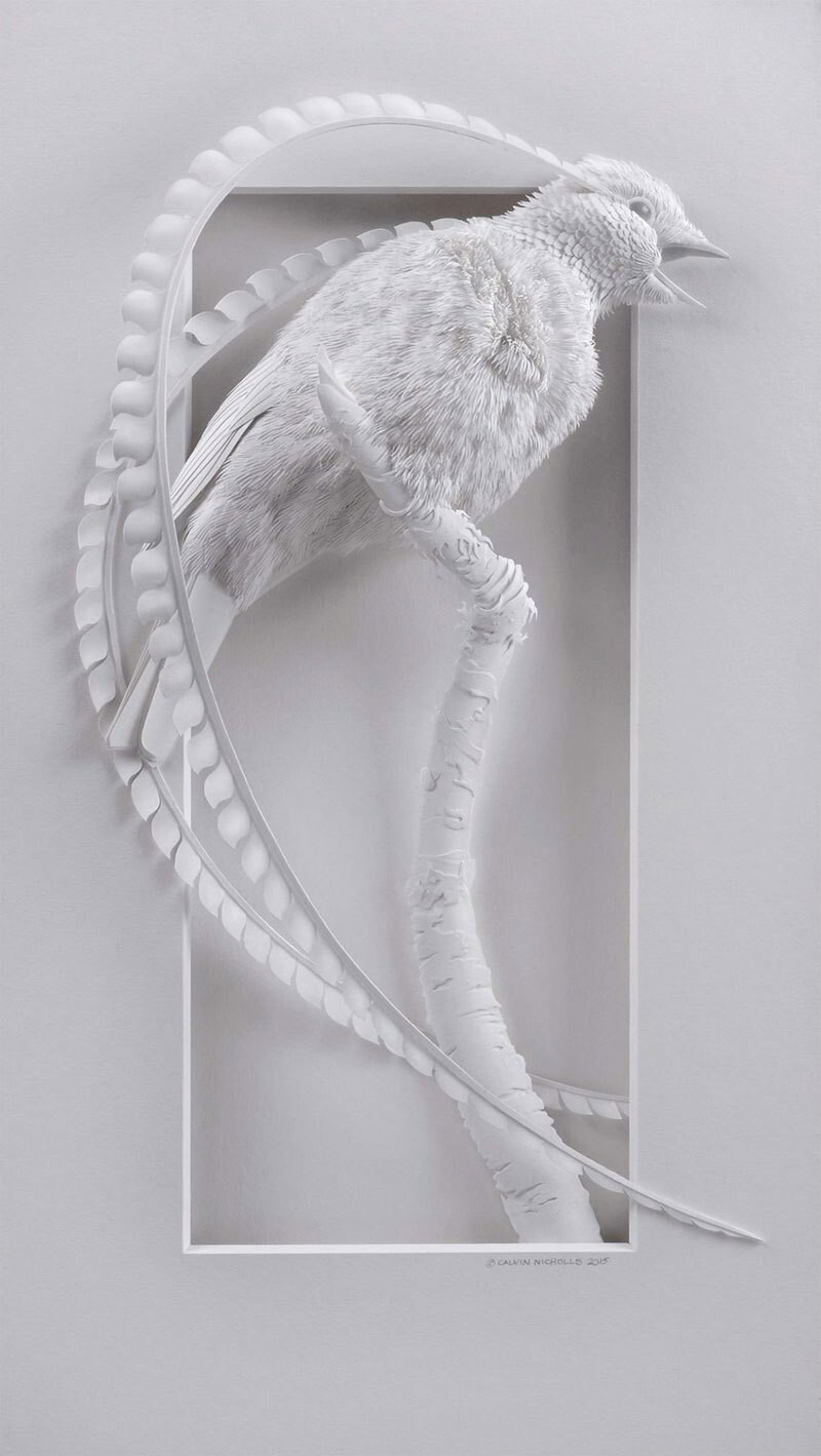 Удивительные 3D скульптуры из бумаги