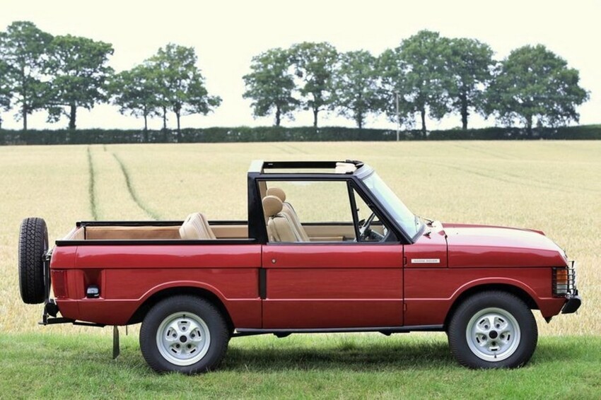 Range Rover с открытым кузовом 1973 года