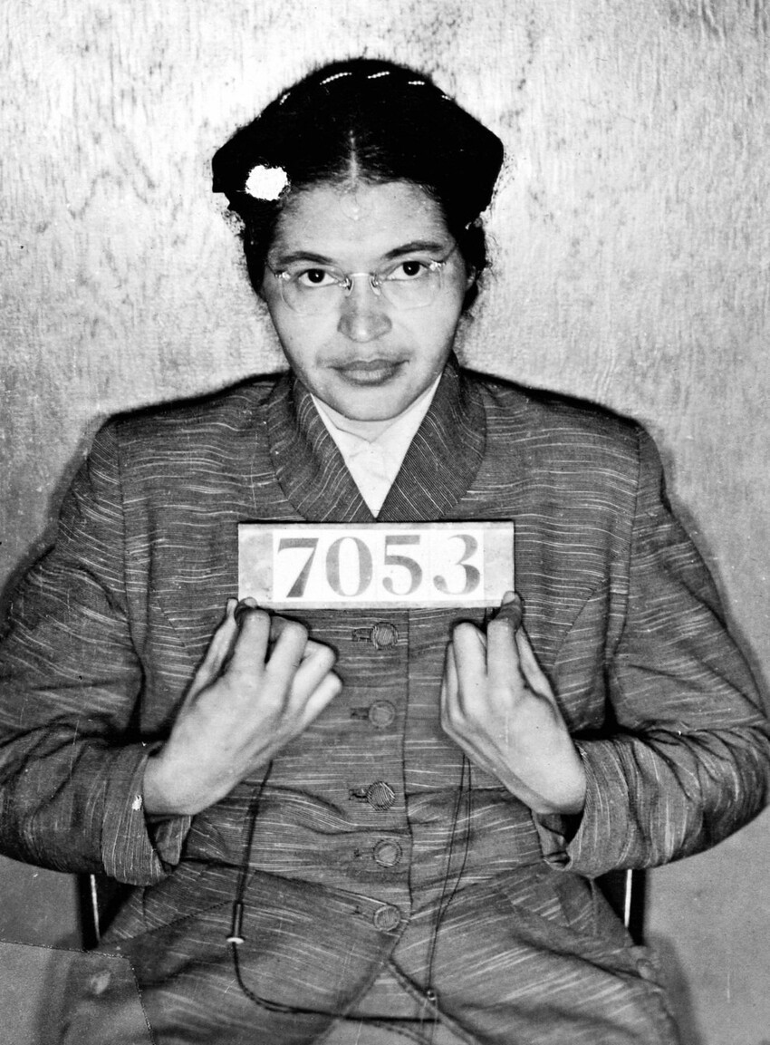 1955 – Тюремный снимок Розы Паркс