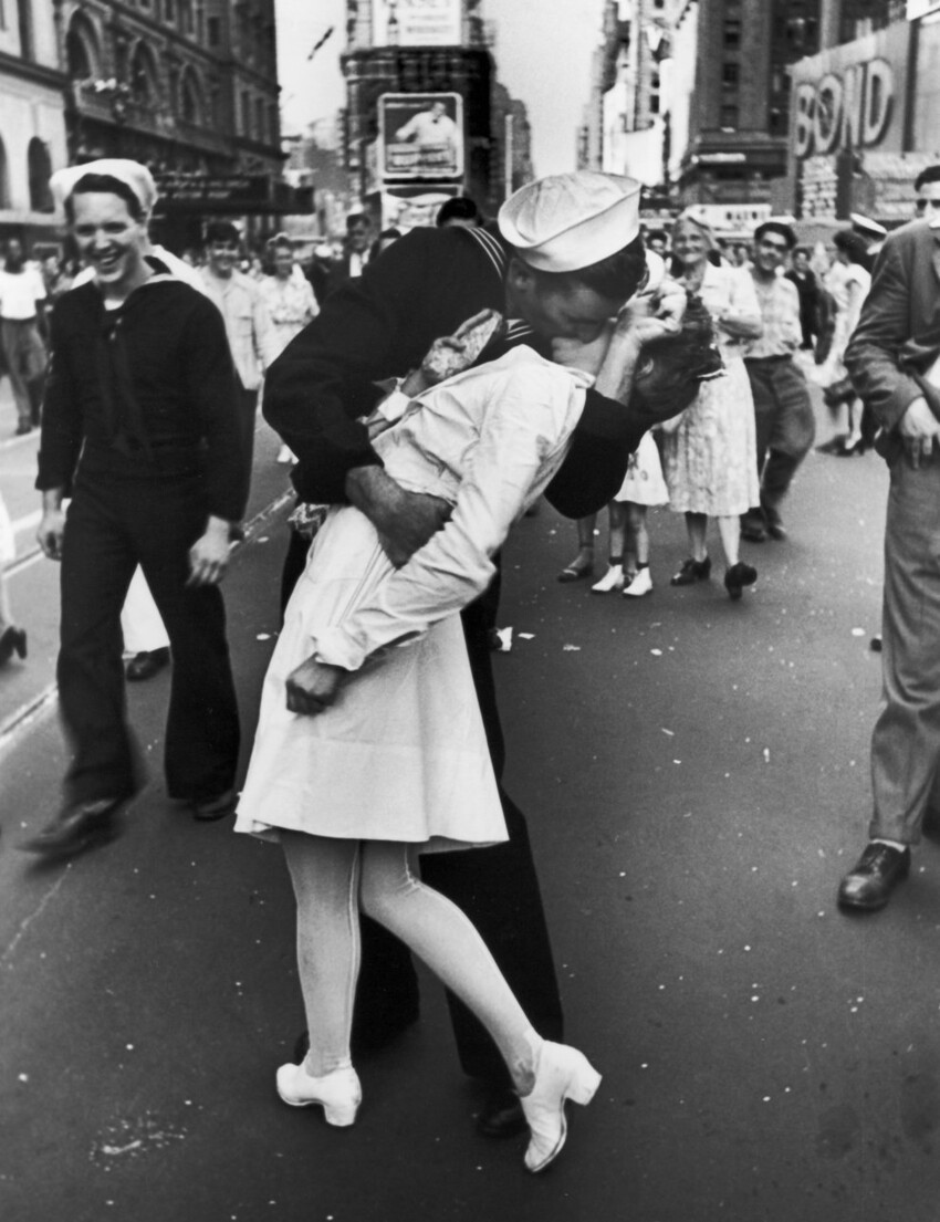 1945 – День Победы над Японией на Таймс-сквер