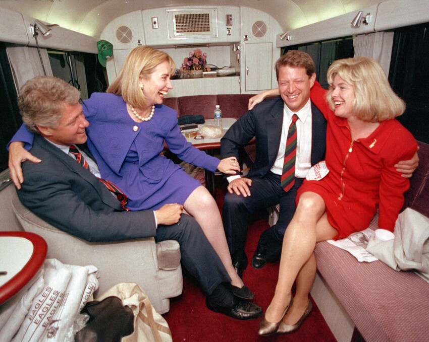 Осень 1992 года – Билл Клинтон баллотируется в президенты