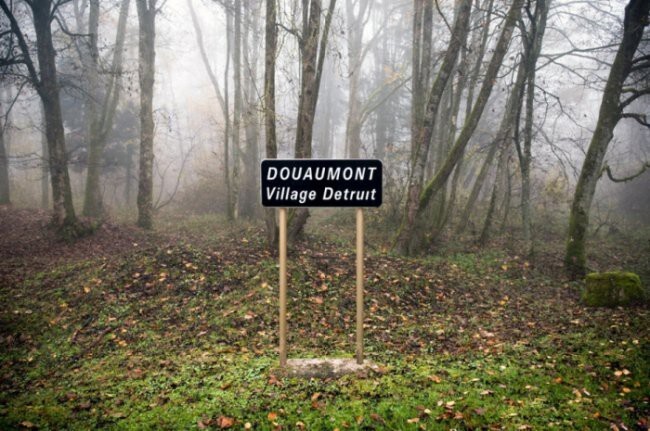 «Дуамон, разрушенная деревня».