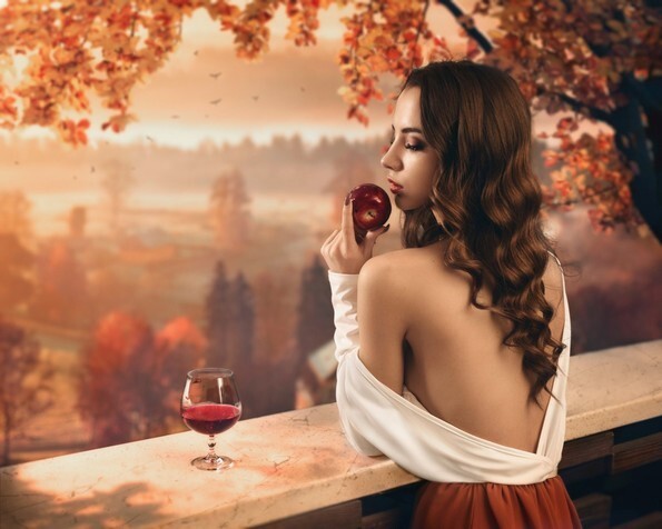 Красное вино - эмоциональные, страстные натуры.