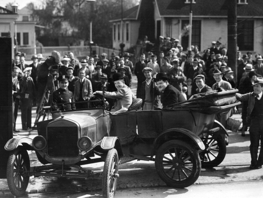 Демонстрация в Лос-Анджелесе (1924).