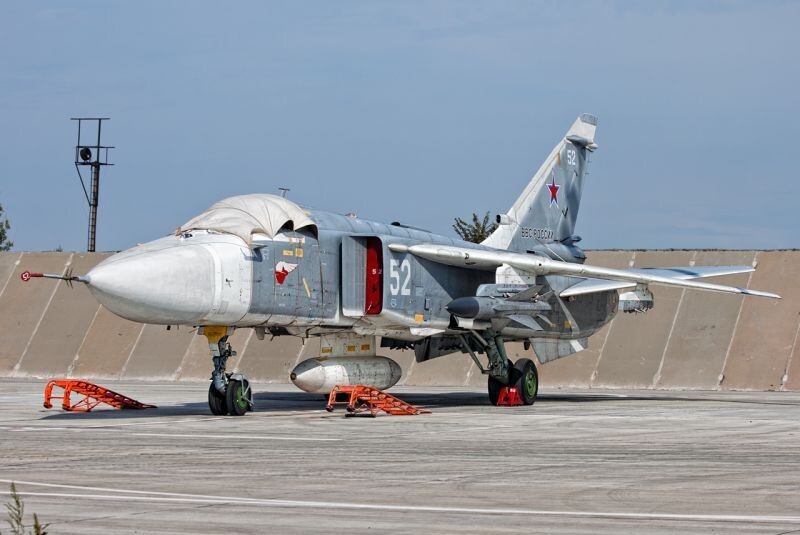 Су-24М с ПЛР Х-31П