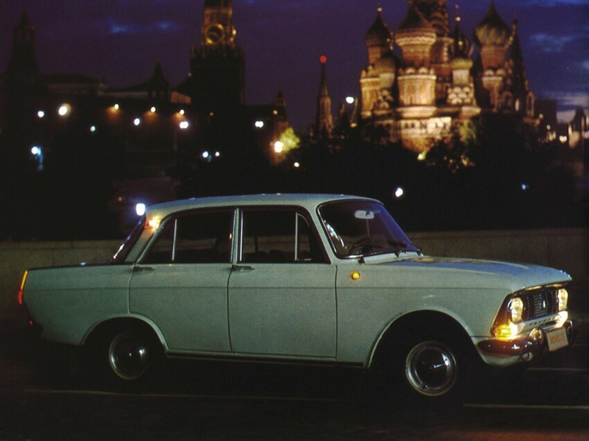 Москвич-412 на водородном топливе: 1976-й год