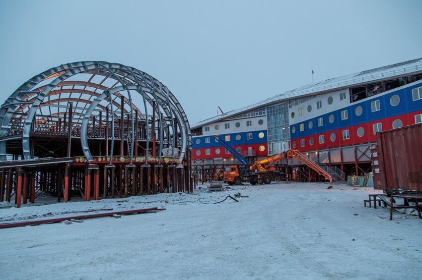 Как выглядит военная база РФ "Арктический трилистник" рядом с Северным полюсом