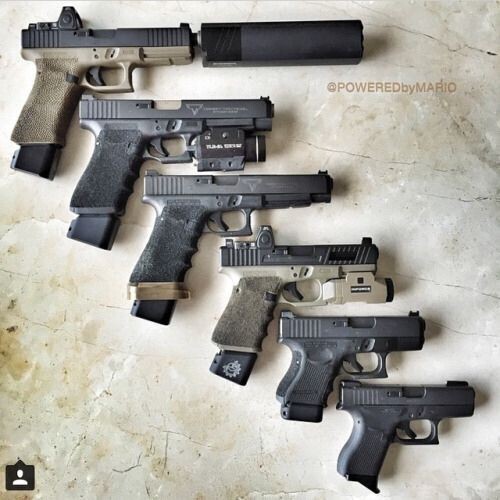 Пистолеты Glock и варианты их тюнинга