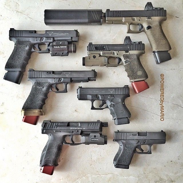 Пистолеты Glock и варианты их тюнинга