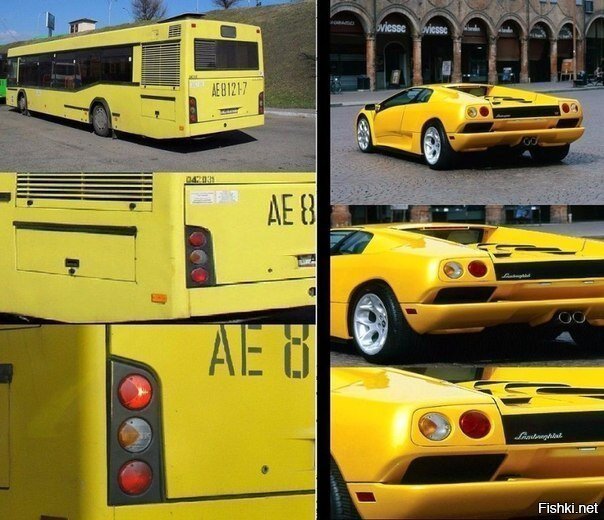 Что общего у автобуса МАЗ и «Lamborghini Diablo»