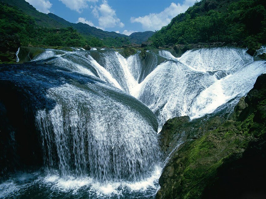 11. Водопад Жемчужина, долина Цзючжайгоу