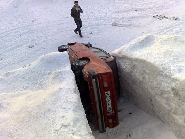 Собачий холод! Поймет тот, кто водит зимой 