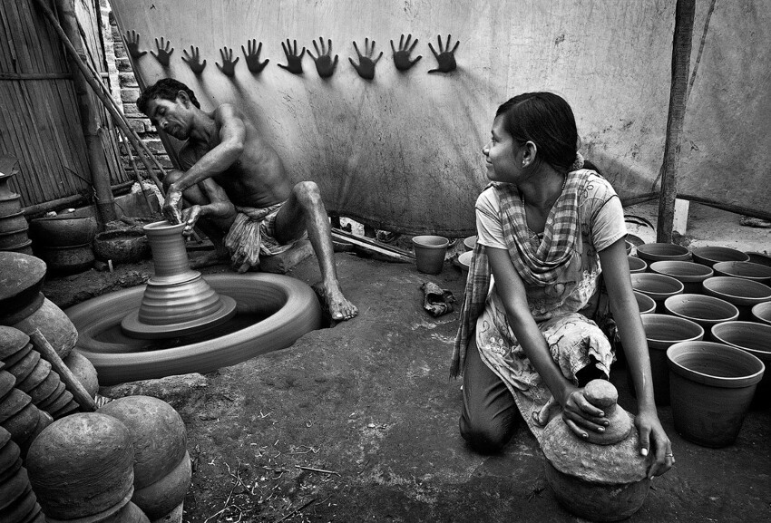 18. Третье место. Гончары в Западной Бенгалии, Индия. (Фото Pranab Basak):