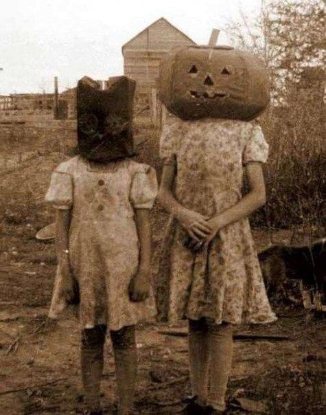 Костюмы на хэллоуин 100 лет назад