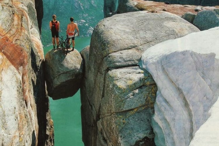 Кьерагболтен – самый опасный камень в мире, Норвегия