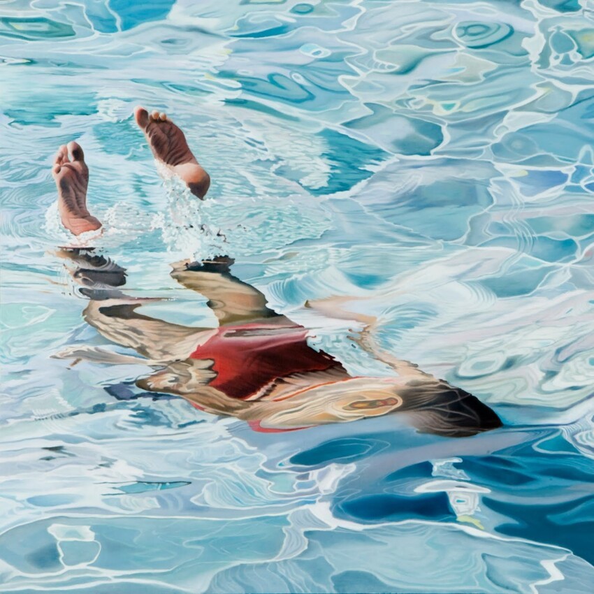 «Водный» гиперреализм в работах испанского живописца