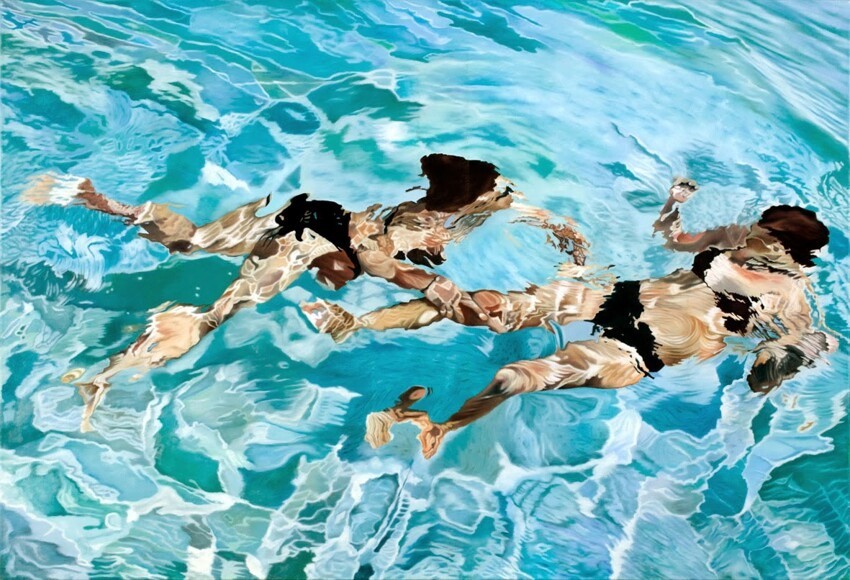«Водный» гиперреализм в работах испанского живописца