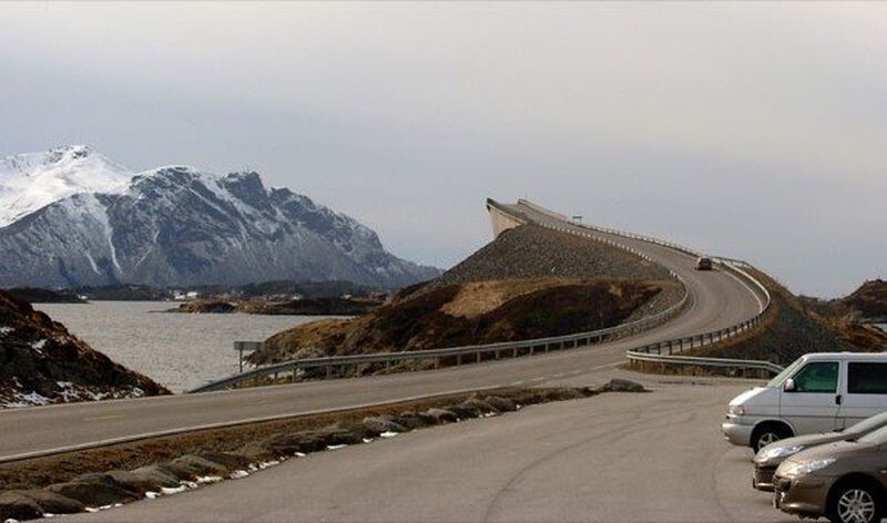 6. Атлантическая дорога в Норвегии