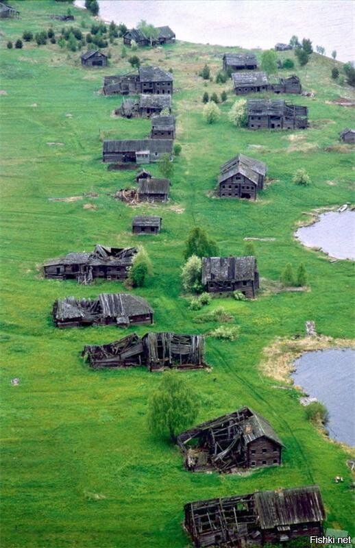 Деревня Пегрема в Карелии заброшена с 70-х годов