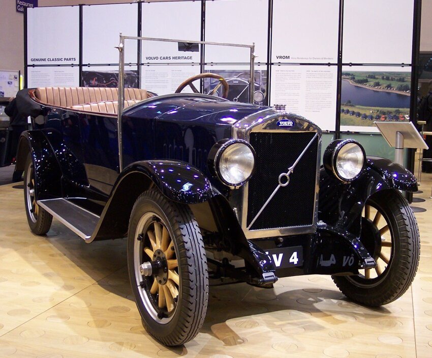 1927-1929  VOLVO OV4 "JACOB" Первый автомобиль компании Volvo